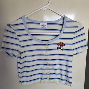 Empyre Baby te le with mushroom patch